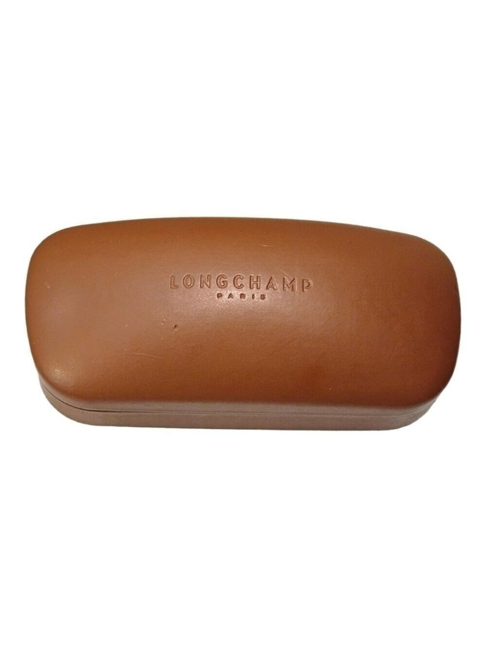 Longchamp Tan Eyeglass Case